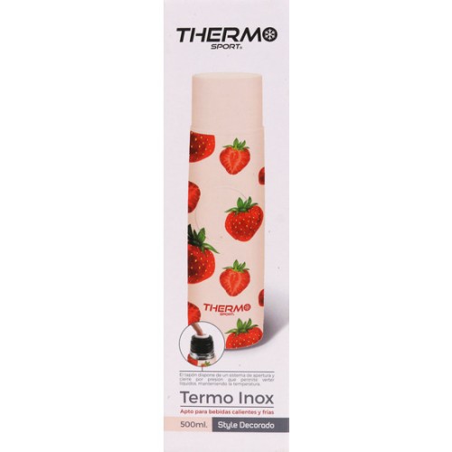 Termo Inox 500ml Style Dec.2 Surt. Thermosport