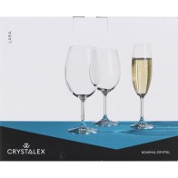 Set 6 Copa Cristal Bohemia 450cc Lara
