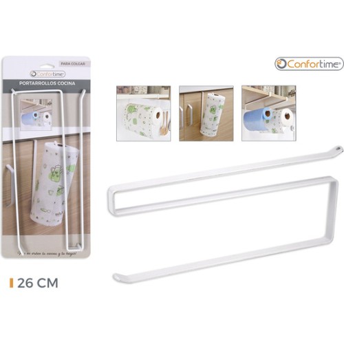 Hanging Kitchen Towel Bar Metal 26cm