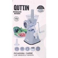 Picadora de Carne con Manivela Quttin