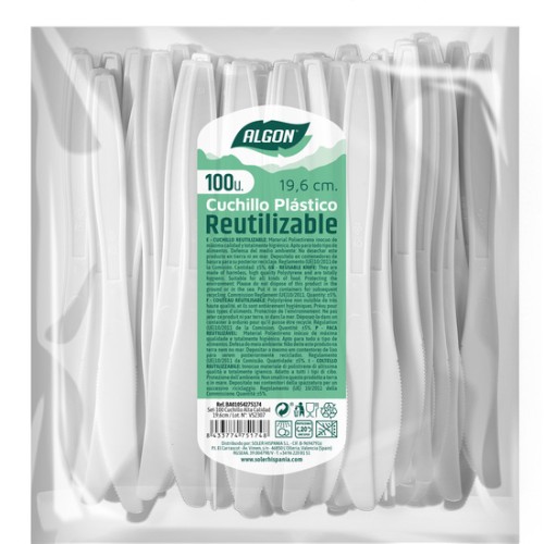 Set-100 Cuchillo Medium Algon 19.6cm