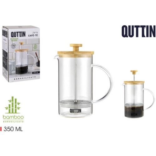 Jarra Cafete Quttin 350ml Borosilicato