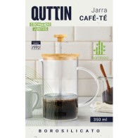 Quttin 350ml Borosilicate Glass Coffee Pot