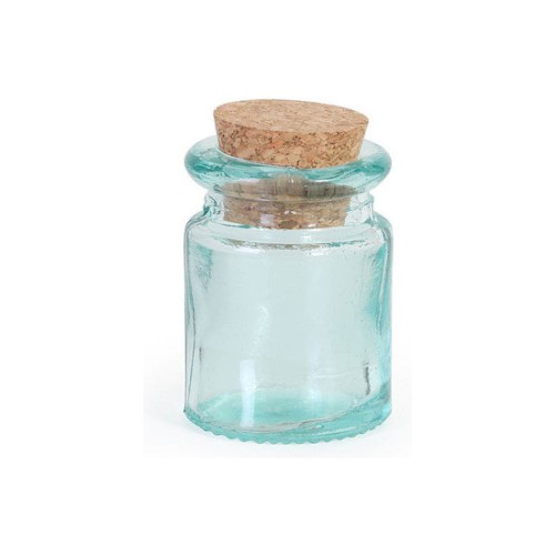 Miniature Glass Jar with Cork 5.5x4cm