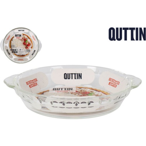 Glass Dish 23.9x20.4cm 925cc by Quttin