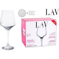 Set 6 Copas Agua 330cc Lal