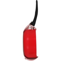 Red Soft Touch Pot 16x7.5cm Quttin