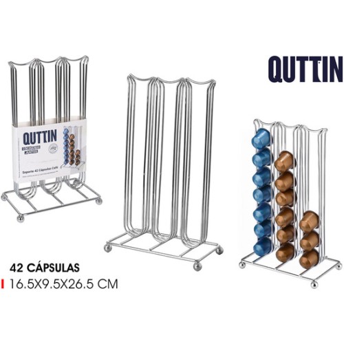 Soporte Para 42 Cápsulas de Café Quttin