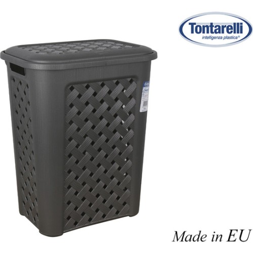 Arianna Graphite 30L Laundry Basket