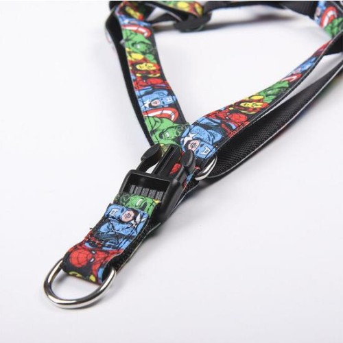 Marvel Black Medium Dog Harness