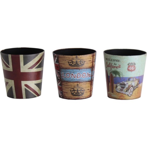 Assorted Design Trash Bin for Fun Organization