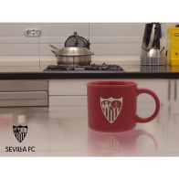 Sevilla F.C. Taza Jumbo Grabada En Caja