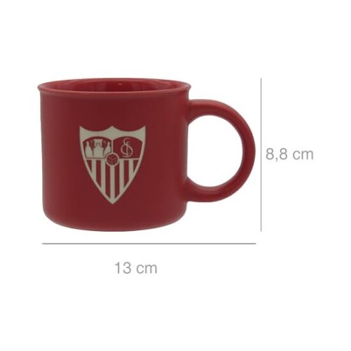 Sevilla F.C. Taza Jumbo Grabada En Caja