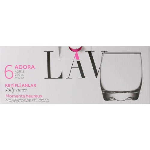 Set of 6 Adora Water Glasses