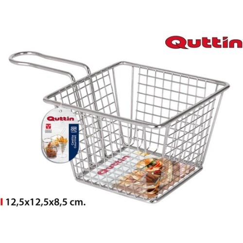 Quttin Square Gourmet Basket 12.5x12.5x8.5cm