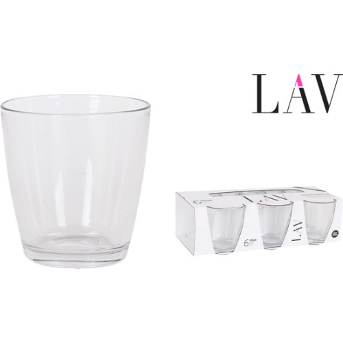Set of 6 Vega Glasses 270cc - Perfect for All Occasions