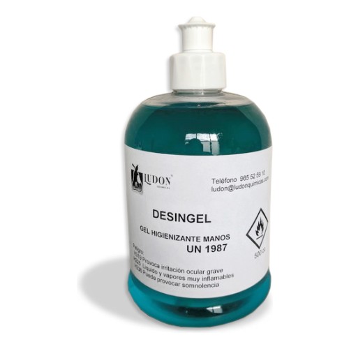Desingel 500ml Hydroalcoholic Hand Sanitizer