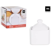 Sugar Bowl with Lid 9.5x9.5x7cm Atica