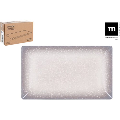 Ivory Gloss Rectangular Dish 25x15cm Elite