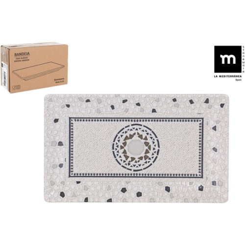 Ivory Gloss Rectangular Dish 25x15cm Elite
