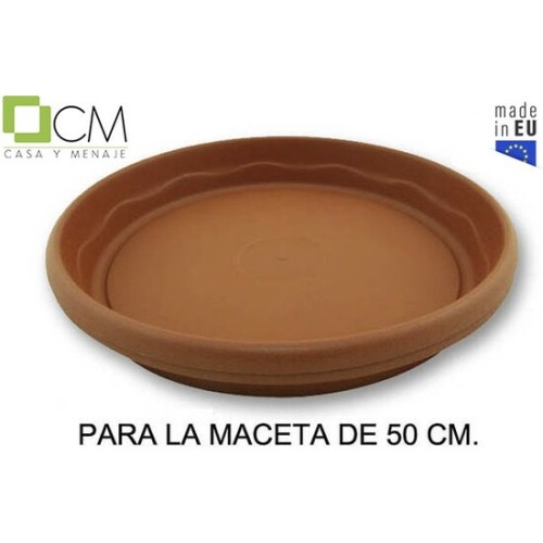 Elsa Terracotta Pot Saucer 50cm