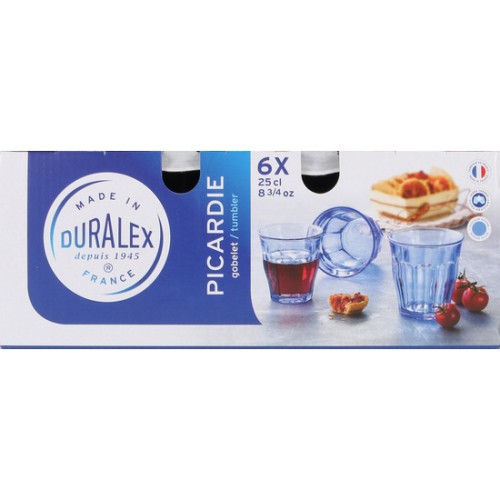Set of 6 Marine Picardie 25cl Glasses