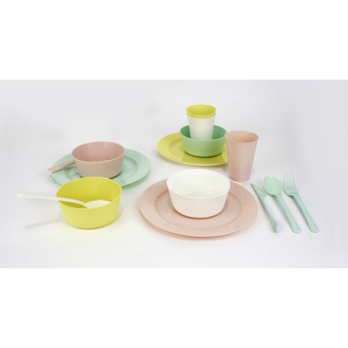 Set de 4 Bol PP Pastel DEM