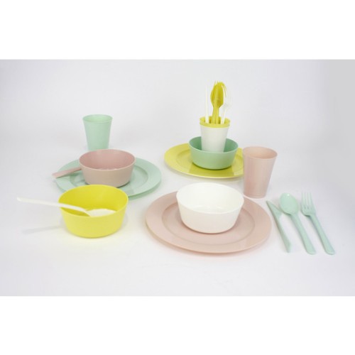 Set de 4 Bol PP Pastel DEM