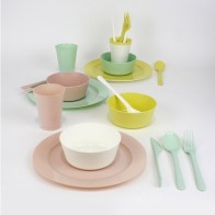 Set de 4 Bol PP Pastel DEM