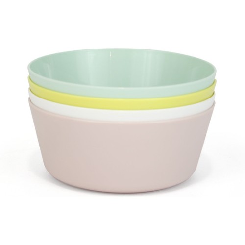 Set de 4 Bol PP Pastel DEM