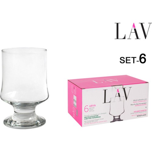 Set of 6 Arya 310cc Glasses - Perfect for Everyday Use
