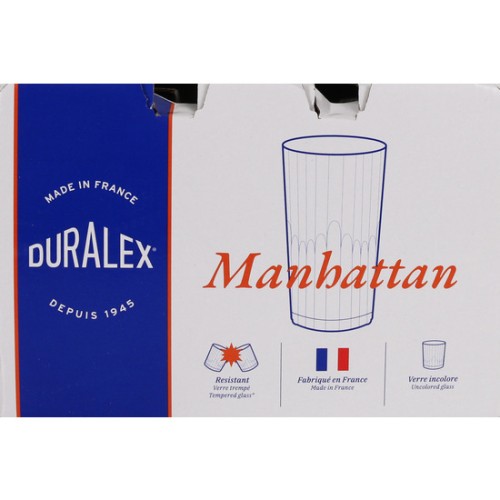 Set 6 Vasos Transparentes 30.5cl Manhattan