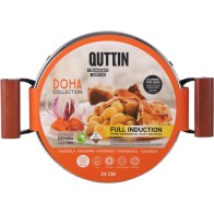 24cm Full Induction Casserole with Lid for Family Meals