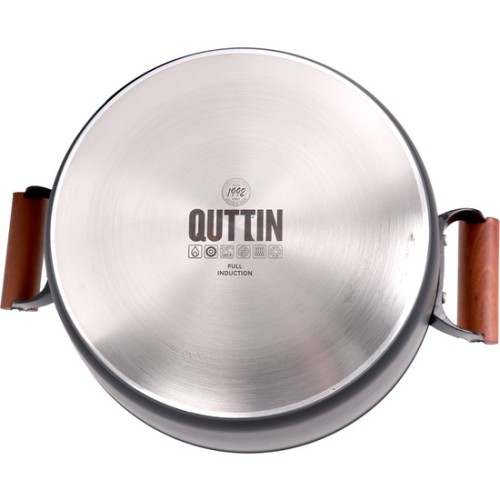 24cm Full Induction Casserole with Lid for Family Meals