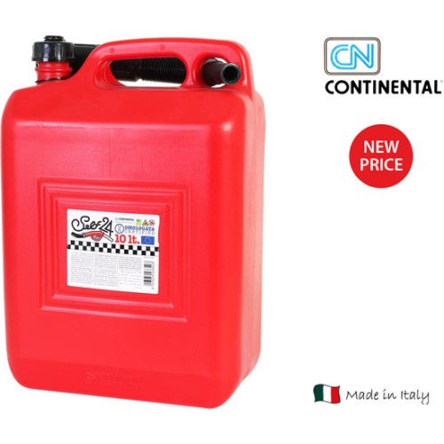 Tanque de Gasolina de 10L con Embudo para Fácil Reabastecimiento