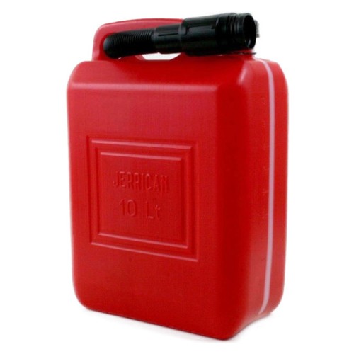 Tanque de Gasolina de 10L con Embudo para Fácil Reabastecimiento