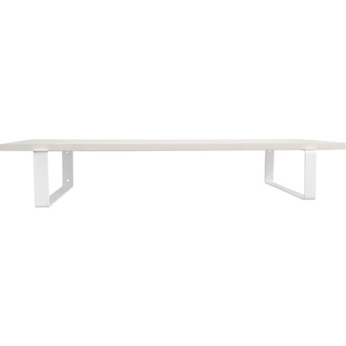 Estante MDF White con Soporte 80x23.5x1.5 Confortime