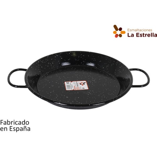 Paellera Valenciana Jaspeada 28cm