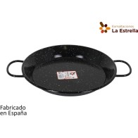 Paellera Valenciana Jaspeada 28cm