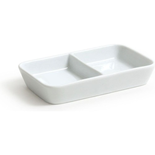 Lattice 2 Compartment Tray 12x7x2.5cm