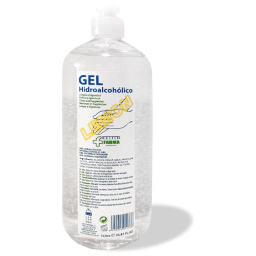Gel Hidroalcohólico Lemon 1 Litro