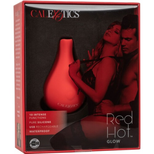 Red Hot Glow Multifunctional Vibrator 10 Functions