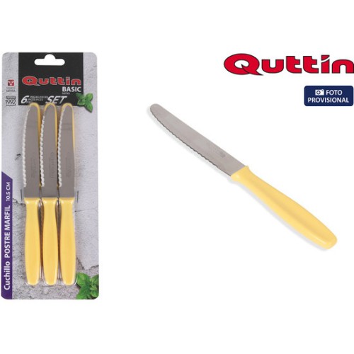 Set 6 Cuchillos de Postre Sierra Yvory 10.5