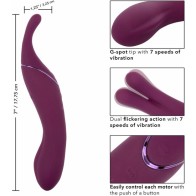 Tempt and Tease Sass Purple Dual-Sided Massager