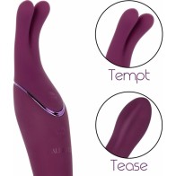 Tempt and Tease Sass Purple Dual-Sided Massager