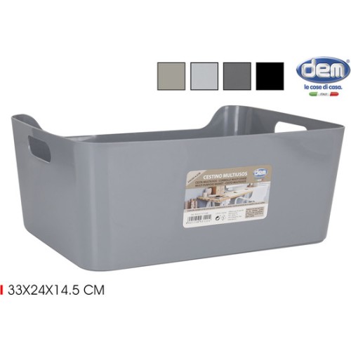 Multi-Purpose Basket 33x24x14.5cm for Home Organization