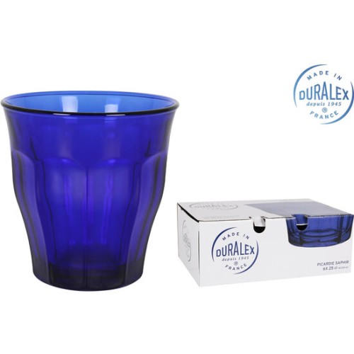 Set 6 Vaso 25cl Saphir Picardie