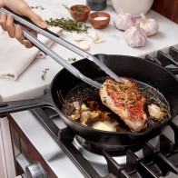 Pinzas de Cocina Acero 25cm Quttin