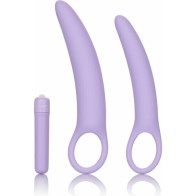Dlb Isabelle Silicone Dildo Set - Purple