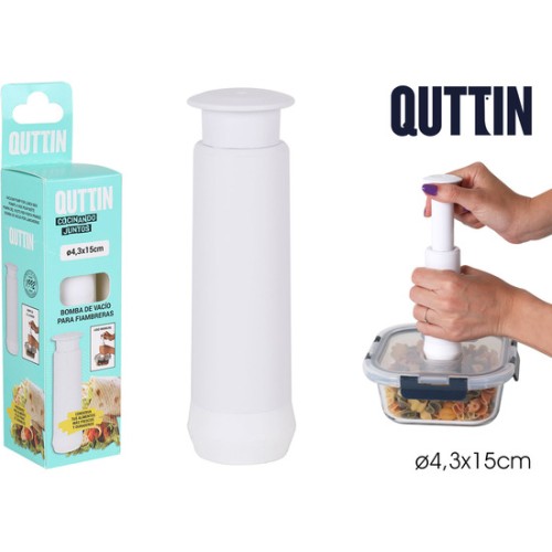 Bomba De Vacío Para Fiambrera Quttin - Mantén los Alimentos Frescos